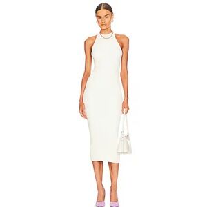 Revolve Michael Stars Giselle Dress - Chalk NEW